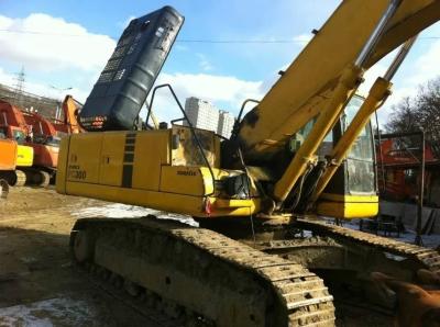 A máquina escavadora nova PC300 6 de KOMATSU da mão da pintura segunda, japoneses usou a máquina escavadora 1.3cbm