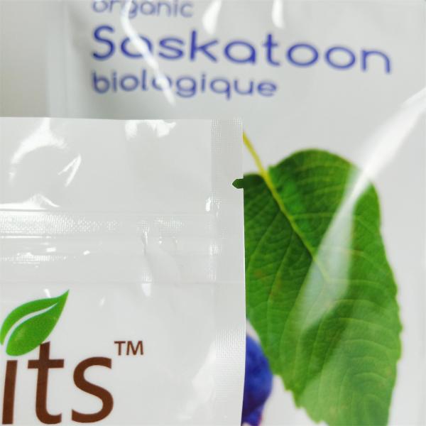 Custom Printed 3 side seal matte finished mylar with aluminum foil packaging pouch for dried food