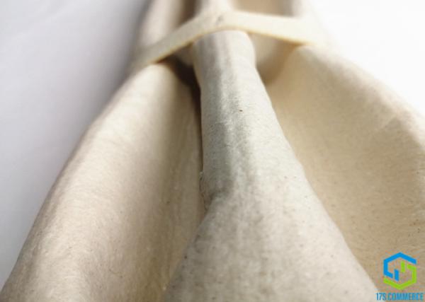 8 Pleats PPS Filter Bags 150mm 150mm Exceptional Stability