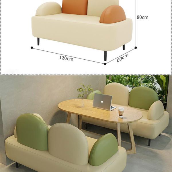 Sofa Seating Booth New Design  Coffee Table Sets With Chair Restaurant Table Chairs Luxury Dining Furniture