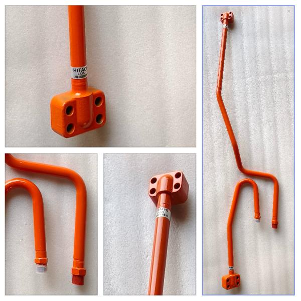 El tubo de excavadora hidráulica de la parte superior del tubo de acero Zax120 0408811 0408812