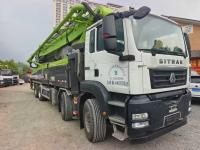 Zoomlion 56m de camions de pompage de béton sur le châssis Sitrak pour les travaux de construction et le transport de béton prêt-mix en 2021