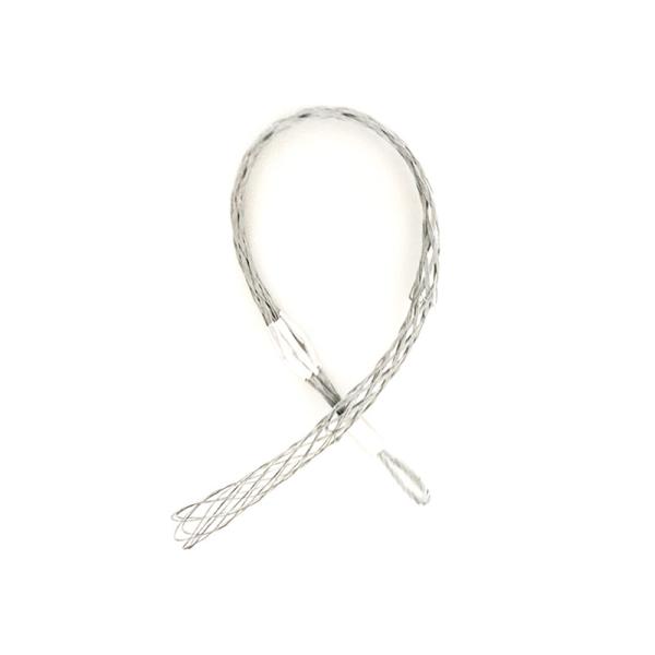 Galvanized Steel Pulling Basket Grip Flexible Eye Cable Stocking Pulling SGS