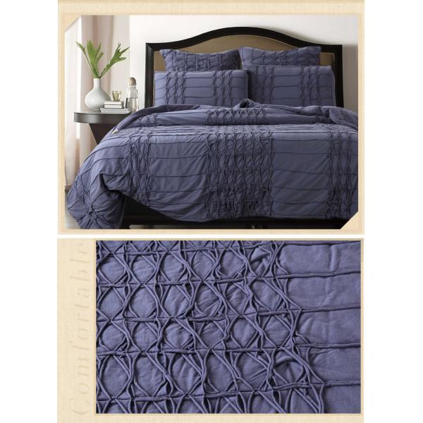 Handmade Solid King Size Down Comforter Soft Comfortable With Logo Customized