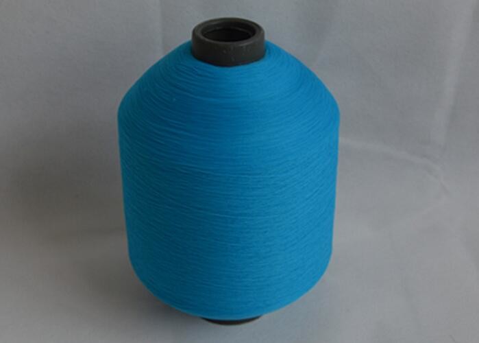 High Tenacity Dope Dyed Colored Polyester Texturised Yarn 150D 300D For Knitting Socks