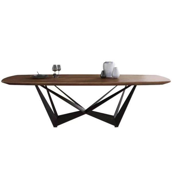 Elegant Craft Industrial Wood Dining Tables 750mm Hight  Rectangle Timeless