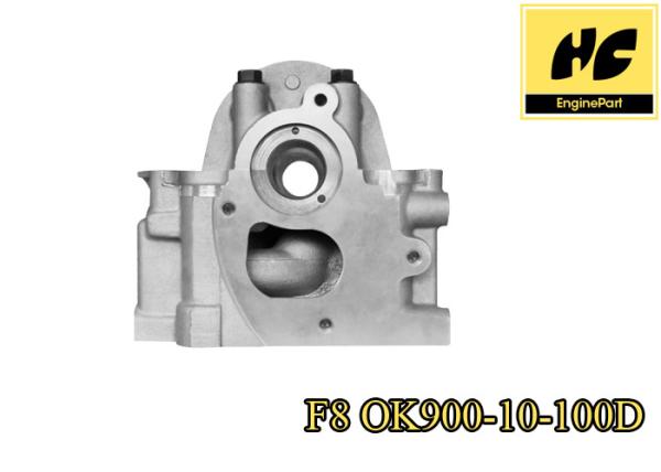 Cast Iron / Aluminum Diesel Engine Cylinder Head For Kia F8 OK900-10-100D High Performance