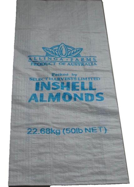 Woven Polyethylene Sacks For Packing Fertilizer / Feed /  Sand