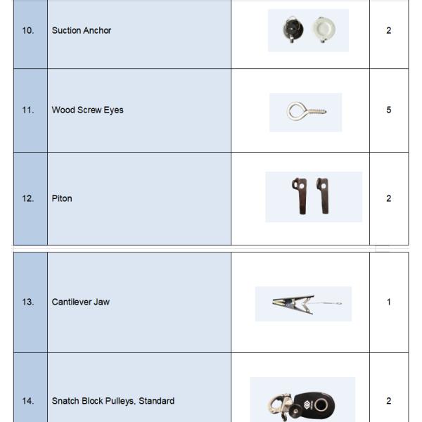 Advanced High Strength HAL Hook And Line Kit Marine Grade Pulleys