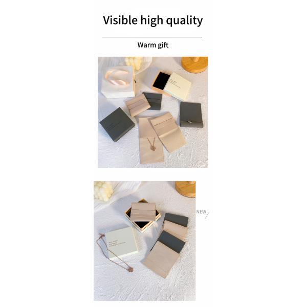 Микроволокно, удобное для кожи, ювелирный мешок, браслеты, серьги, ювелирные украшения, конвертный мешок