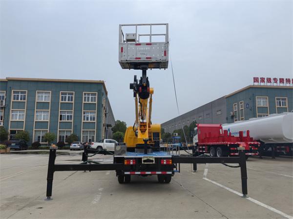 Plate-forme aérienne de conduite à haute altitude de 16 m en une seule rangée