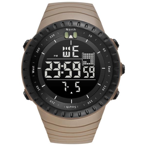 Analog Digital Chronos Sport Watch Black Dial Sports Watch 50 Meters Waterproof