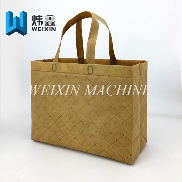 Multi - Function Non Woven Bag Making Machine / Waterproof Fabric Bag Making Machine