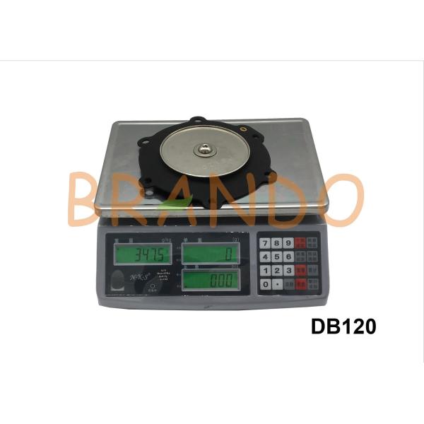 Black Rubber Pneumatic Power Valve Diaphragm Of MECAIR Type With Great Sealing