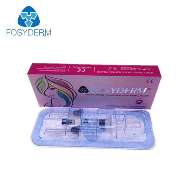 2ml Injectable BDDE Cross Linking Hyaluronic Acid Filler Injection For Lip Volume