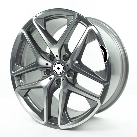 Amg G-Class 5 Double Spoke Grey Genuine 21 Inch Alloy Rims For Mercedes Benz
