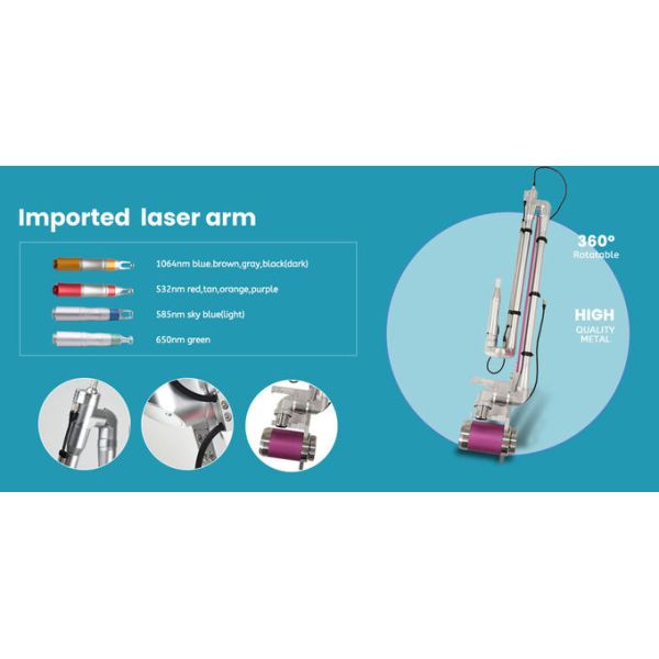 Tattoo Removal Picosecond Laser System Pigmentation Skin Rejuvenation 1064nm 532nm