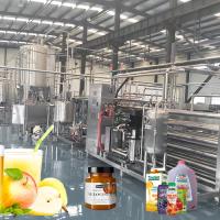 Máquina de prensagem de maçãs, sumo de frutas comercial SUS 304 1t/H - 20t/H