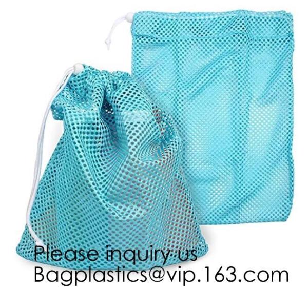 washable Reusable Woven Polyester Clothes Garment Bag Lingerie Mesh Bags OEM Mesh Laundry Bags customized gift packing