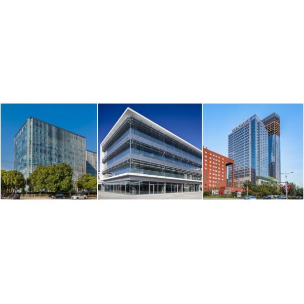 Multi Story Prefabricated Modular Buildings Office Metal Structure Design