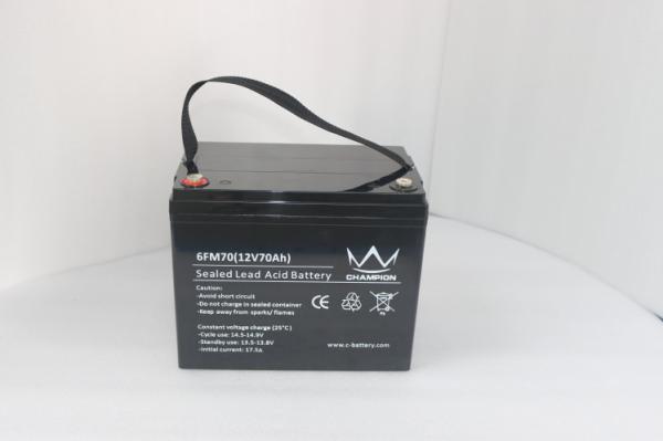 Waterproof a bateria de carro acidificada ao chumbo com motor - sistema de carregamento conduzido