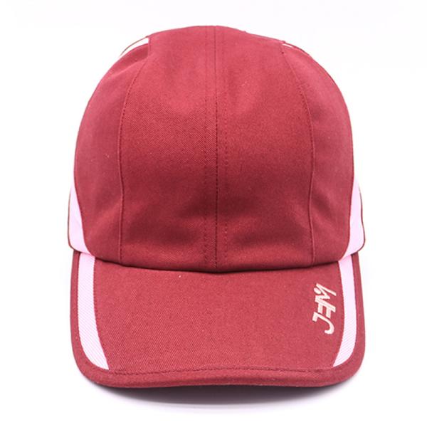 Custom Logo Sports Hat Mesh Running Gorras High Quality Curved Brim Breathable Sports Caps