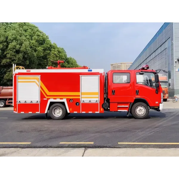 Isuzu 4X2 Ambulance 4t Fire Truck Extinguisher Truck New and Old Available Manufacturers Global Sales