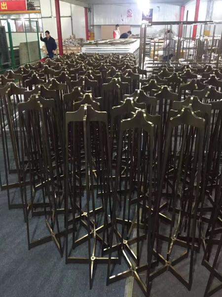 China Professional Custom  Architectural PVD Coating Stainless Steel Sheet Metal Fabrication In Foshan