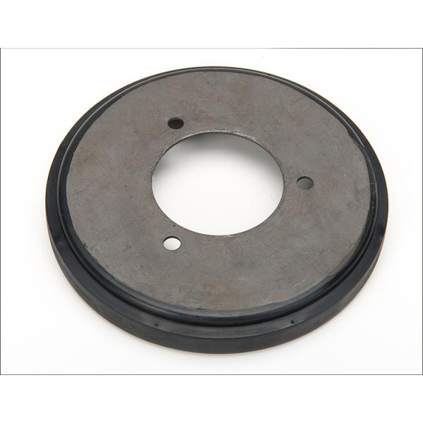 rubber coated metal parts with TS16949 ISO9001:2008 plate damper