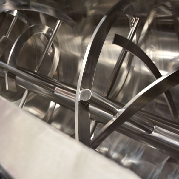 Variable Speed Stainless Steel Horizontal Powder Mixer with 500-1000L Mixing Capacity