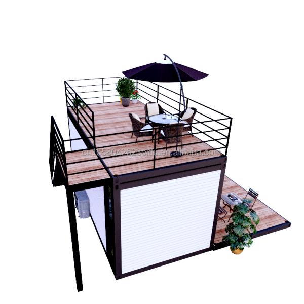 Casas de contenedores de lujo Apartamentos prefabricados modernos Villas y cabañas de madera