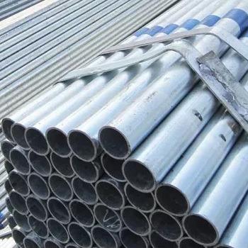 Hot Rolled Galvanized Steel Tube Q235 Q345 SCH40 SCH60 For Steam Heating