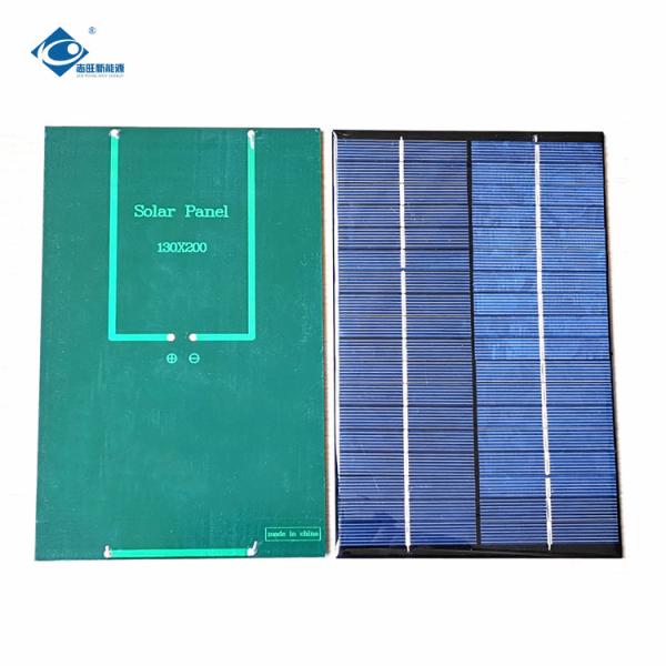 3.8W 12V Poly thin film solar cell for solar power toy ZW-200130-12V Epoxy Resin Solar Panel
