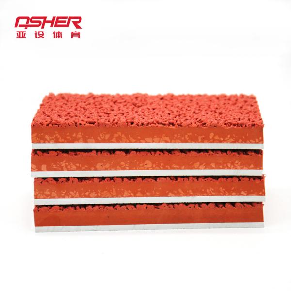 Professional 13mm Hybrid Plastic Running Track Eco-Friendly PU and EPDM Granules Wear-Resistant Anti-Aging IAAF-Compliant for Schools