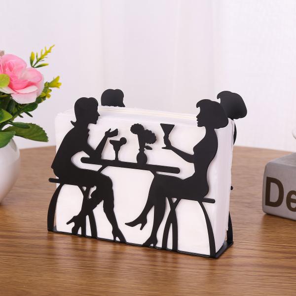Suporte decorativo moderno do tecido do ferro do metal para o escritório