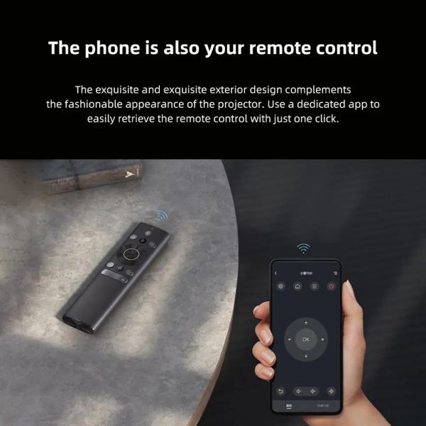 CE 4k Ultra Hd Projector IML+Metal+ABS Material Lenovo Xiaoxin 100