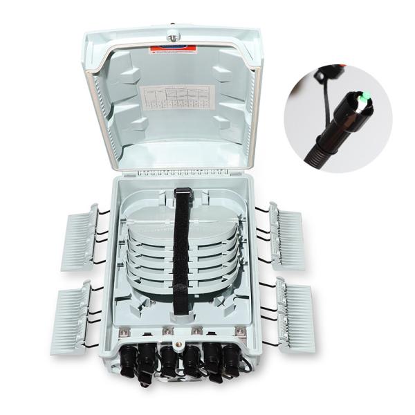PC ABS Material 8 Core Fiber Optical Terminal CTO/NAP Distribution Box with PLC Splitter 1x8