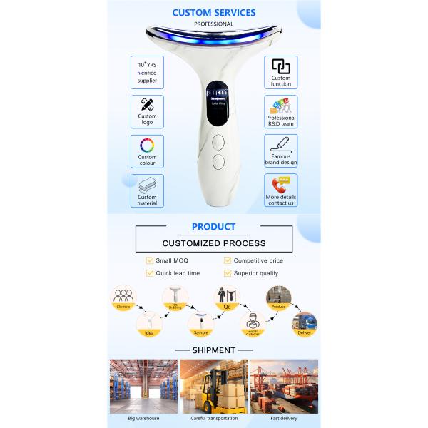 7 in 1 Face Lift Device Anti-Wrinkle and LED Facial Massage Tool for Skin Rejuvenation