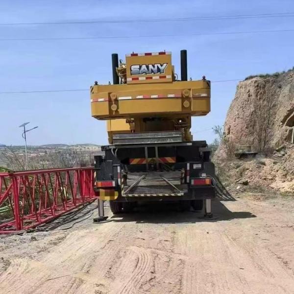 Used 2022 XCMG XCT100G5 100 Ton All Terrain Crane Euro VI 2,200 Hours Original Paint Export Stock