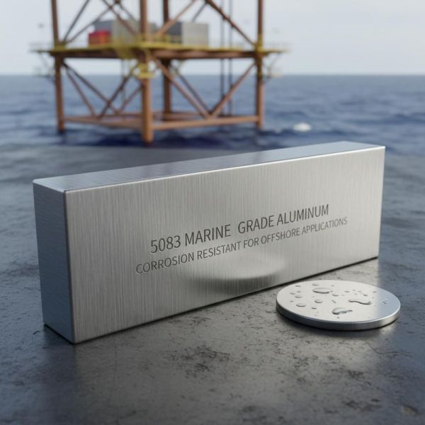 5083 Marine Grade Aluminum Bar Corrosion Resistant For Offshore Applications