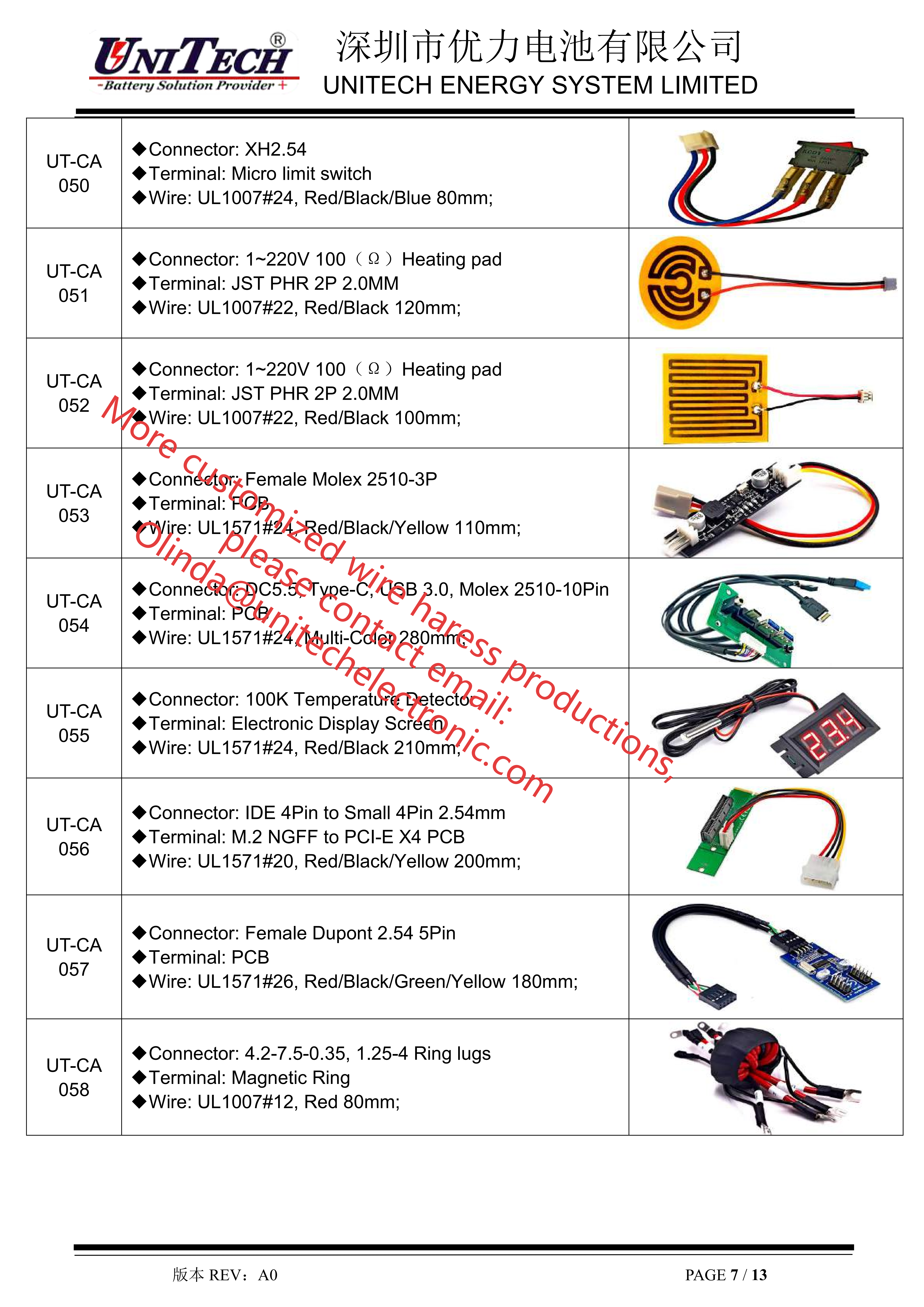 Custom JST ADHR‑03V‑H Wire Harness,P3‑Pin Housing Pin2 Empty, UL10362 #30AWG Red Black Signal Cable 3mm Tinned End for Sensor Instrument,Wire Harness Supplier China