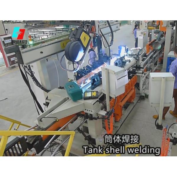 Équipement de soudage de réservoirs de chauffage d'eau solaire 380 V pour usines de fabrication
