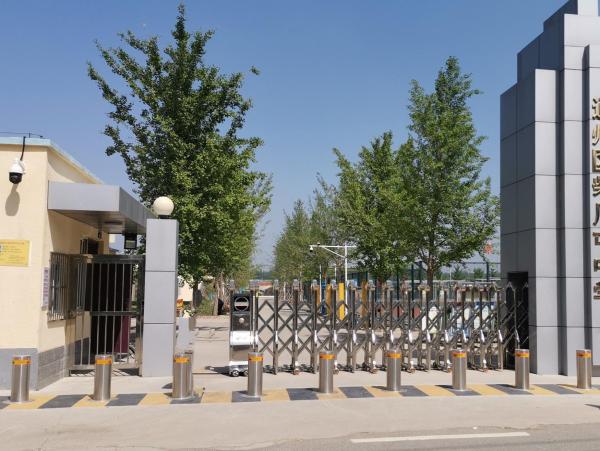 Protection du périmètre Contrôle électrique Sécurité rétractable Bollards en acier inoxydable