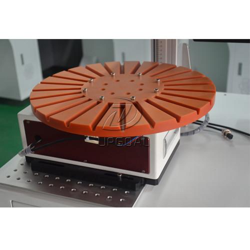 Mass Metal Pen Fiber Laser Marking Machine with Disc Rotary 30W