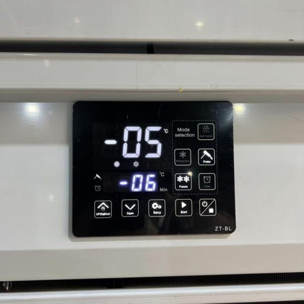 Gelato Seafood Blast Freezer Short Blast Deep Freezer Machine 10 Layers