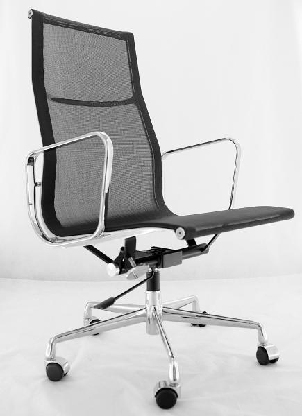 Mesh Back Modern Classic Office Chair UV Resistant With Removable Armrests