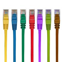 Cat6 Ethernet ケーブル 10Gbps RJ45 コネクタ PVC ジャケット