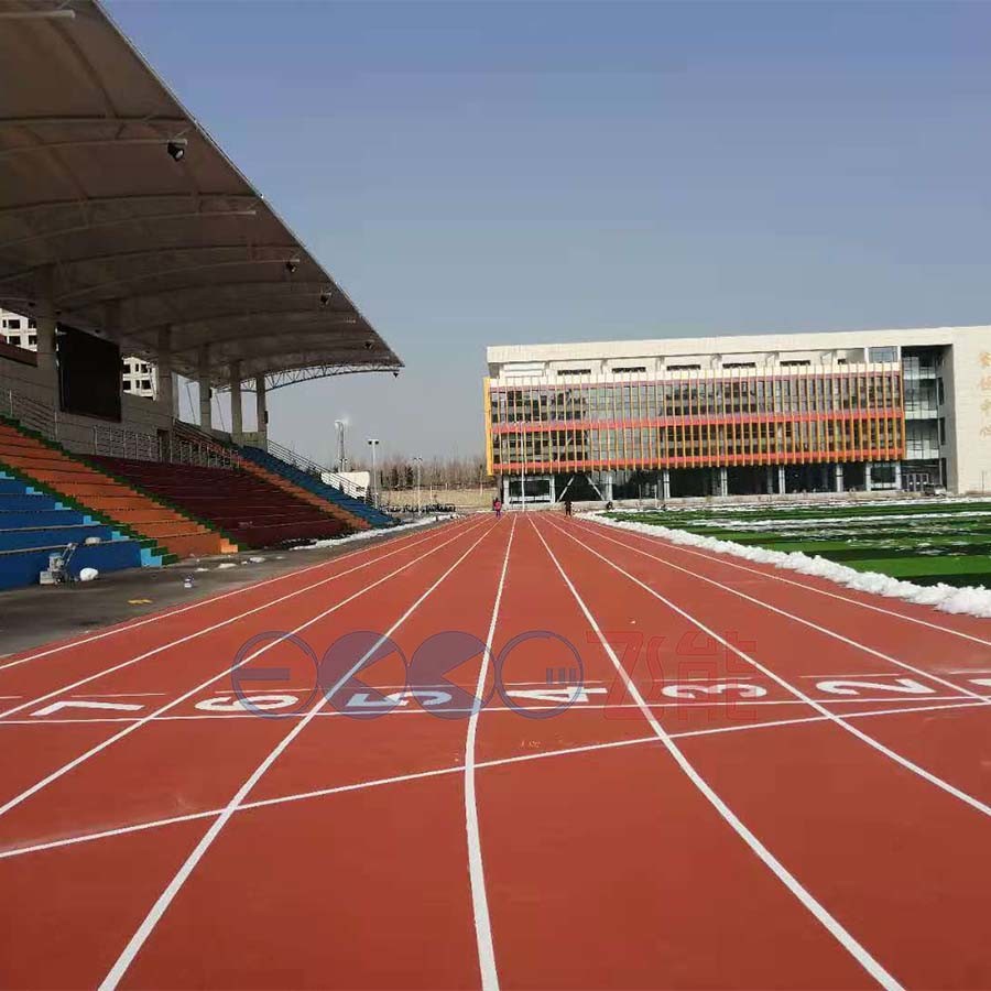 Следа тартана IAAF полуфабрикат резинового идущего желтое