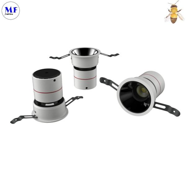 TUV Tecto em repouso Spot de alta potência LED Down Lamp Light Iluminação residencial comercial Sala de exposições de quartos