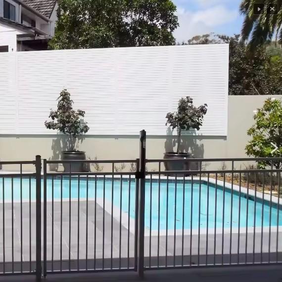 Easy to Install Aluminium Pool Fencing 5 Foot with Added Strength from Aluminum Rails